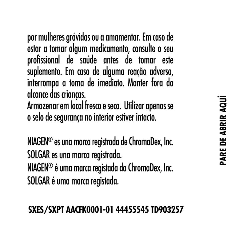 Solgar Energia Cellulare, 28 Capsule