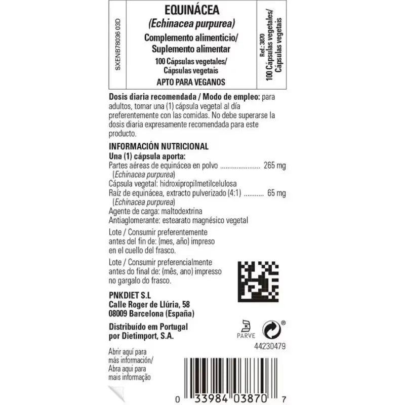 Solgar Echinacea, 100 Capsule
