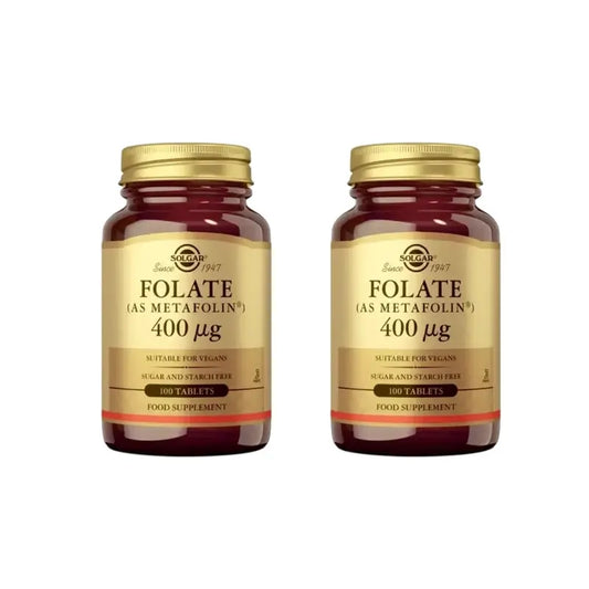 Solgar Folate 400Mcg, 2X100 Compresse