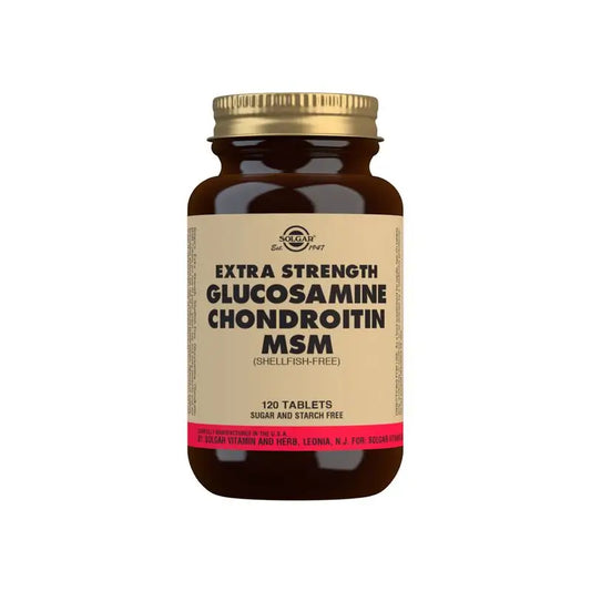Solgar Glucosamina Condroitina MSM, 120 compresse