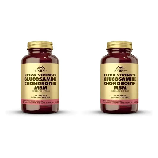 Solgar Glucosamina Condroitina Msm, 2X60 Compresse