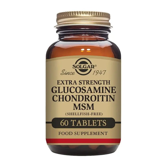 Solgar Glucosamina Condroitina MSM, 60 compresse