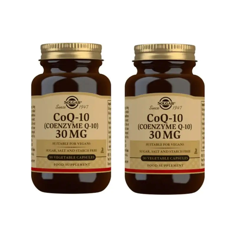 Solgar Maxi Coenzima Q10 30 Mg, 2X90 Capsule Vegetali