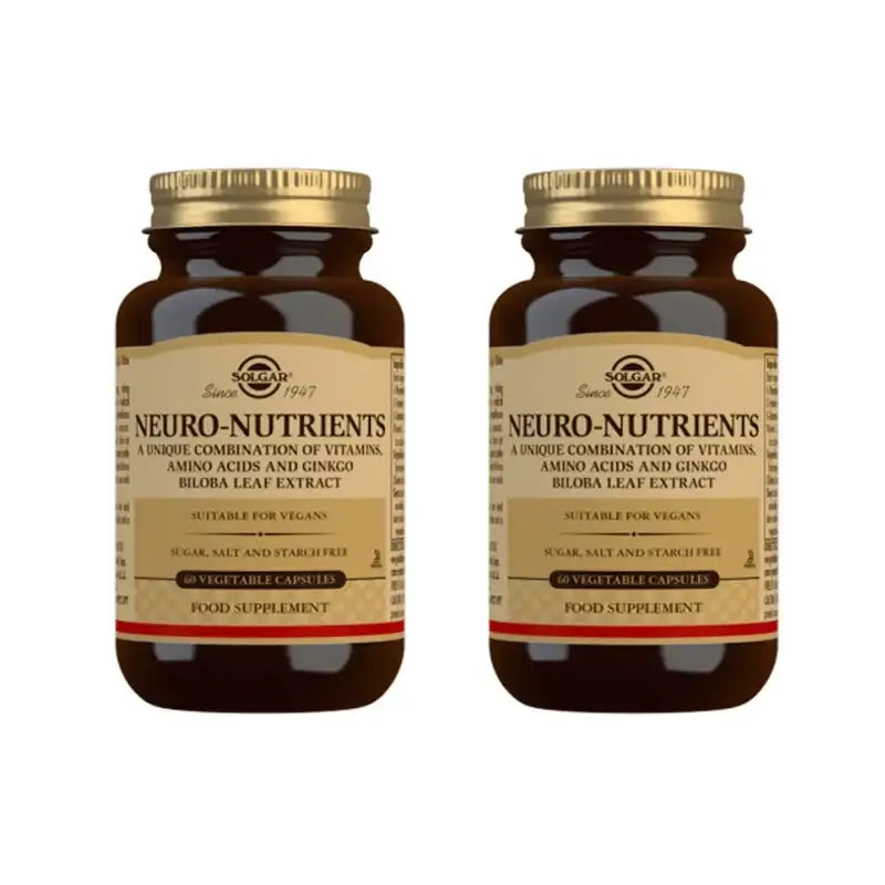 Solgar Neuro-Nutrients, 2X60 Capsule