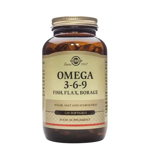 Solgar Omega 3-6-9, 120 capsule