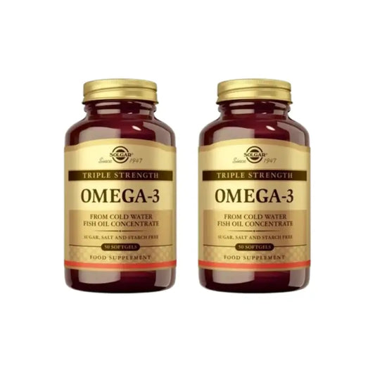 Solgar Omega3 Tripla Concentrazione, 2X50 Capsule Morbide
