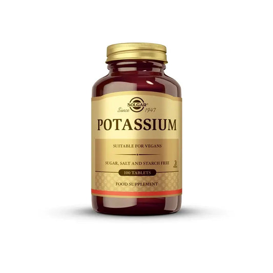 Solgar Potassio, 100 compresse