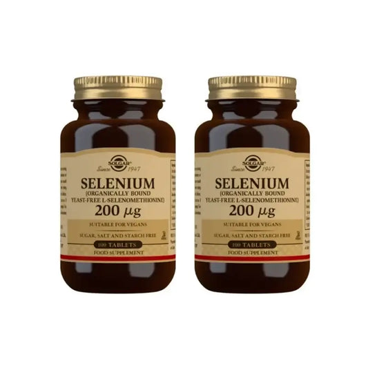 Solgar Selenium Senza Lievito, 2X100 Compresse