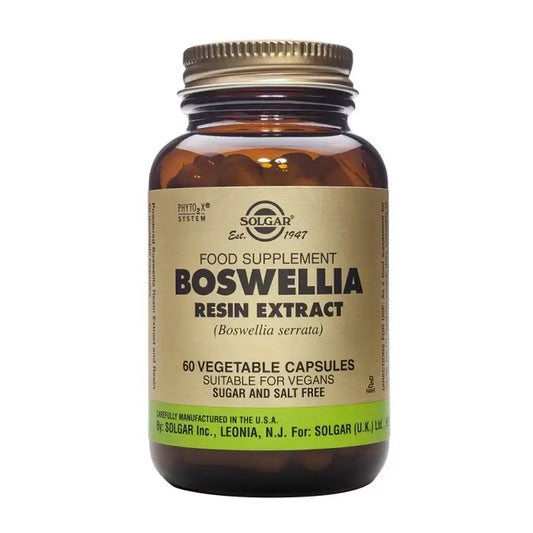 Estratto di resina di boswellia Solgar, 60 capsule