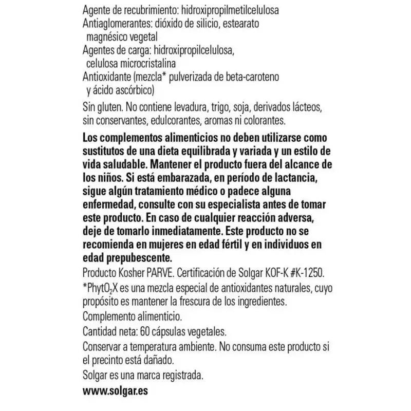 Solgar Sabal, 60 capsule