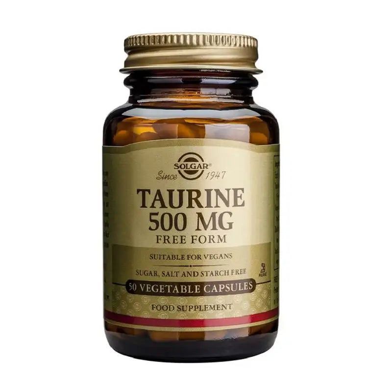 Solgar Taurina 500 mg, 50 capsule