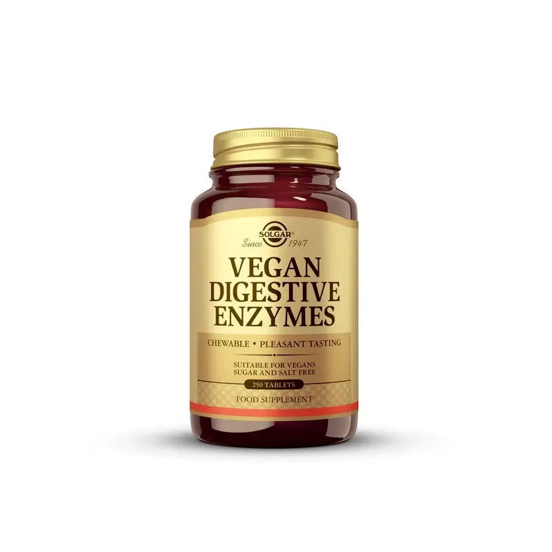 Solgar Enzimi digestivi vegani, 250 compresse