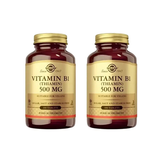Solgar Vitamina B1 500 Mg, 2X100 Compresse