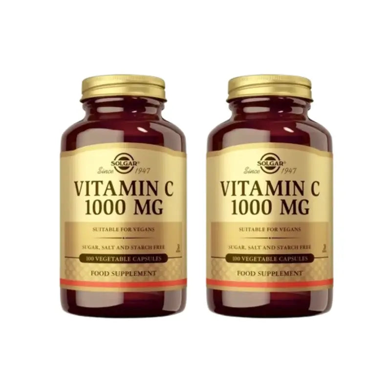 Solgar Vitamina C 1000 Mg, 2X100 Capsule