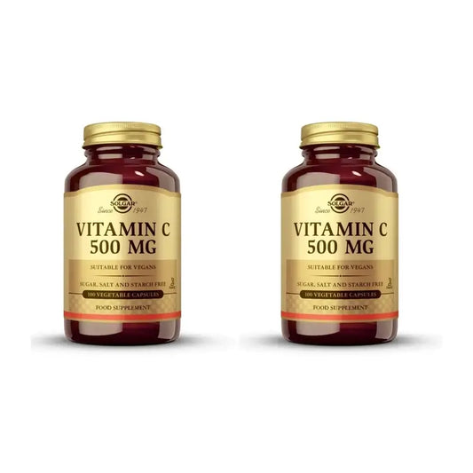 Solgar Vitamina C 500 Mg, 2X100 Capsule