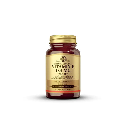 Solgar Vitamina E 200 UI, 50 capsule molli vegetali