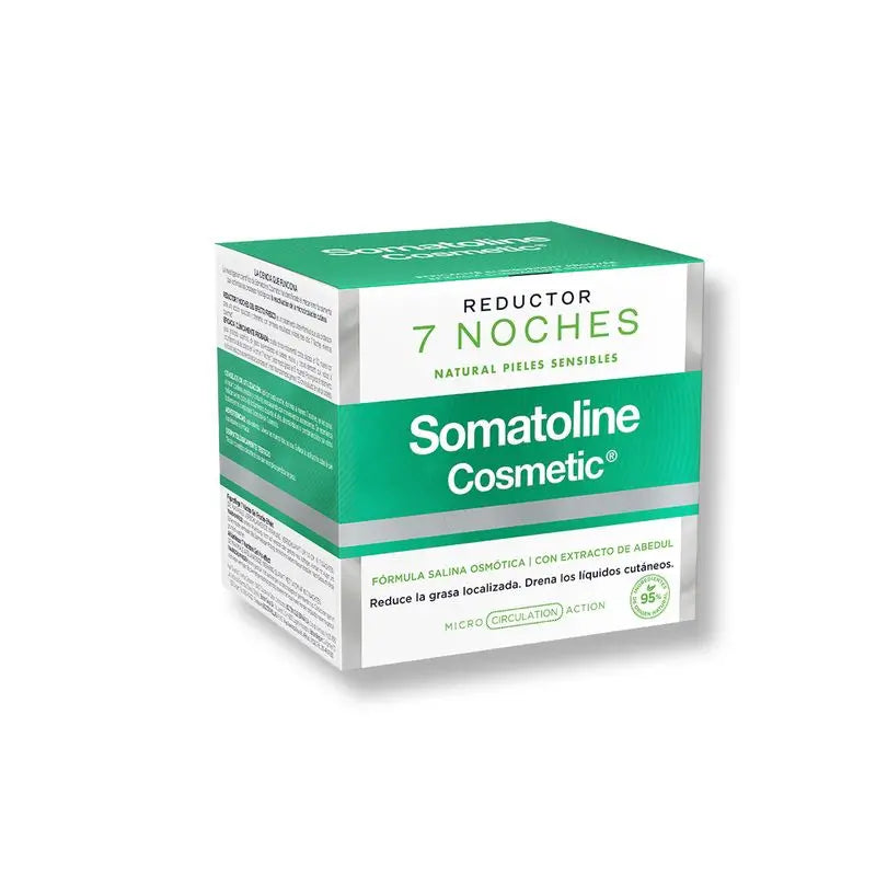 Somatoline Cosmetic 7 Notti Crema Gel Riducente Naturale Pelle Sensibile 400 ml
