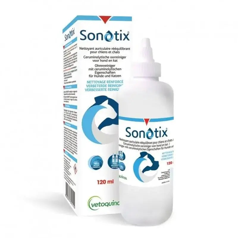 Sonotix Soluzione per la pulizia delle orecchie 120 ml