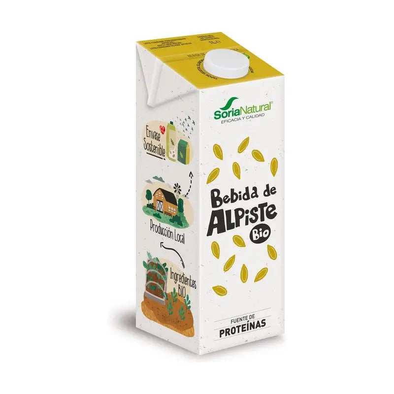 Soria Natural Canary Grass Bevanda Vegetale 1Lt 6Uds.