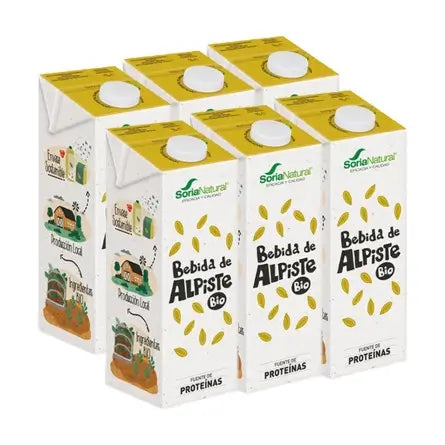 Soria Natural Canary Grass Bevanda Vegetale 1Lt 6Uds.