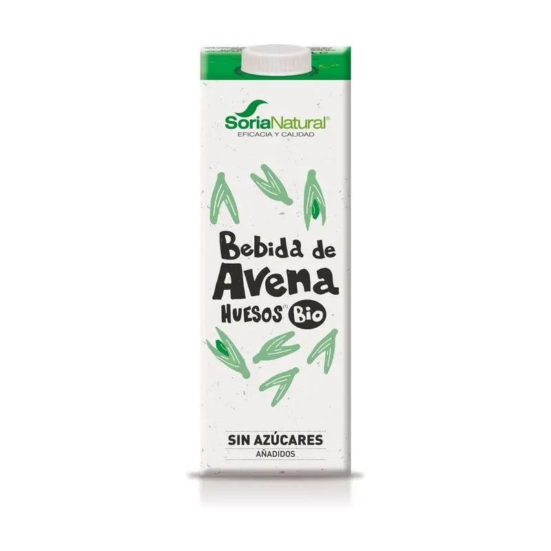 Soria Natural Oatmeal Vegetable Drink Con Alghe-Calcio 1Lt 6Uds.