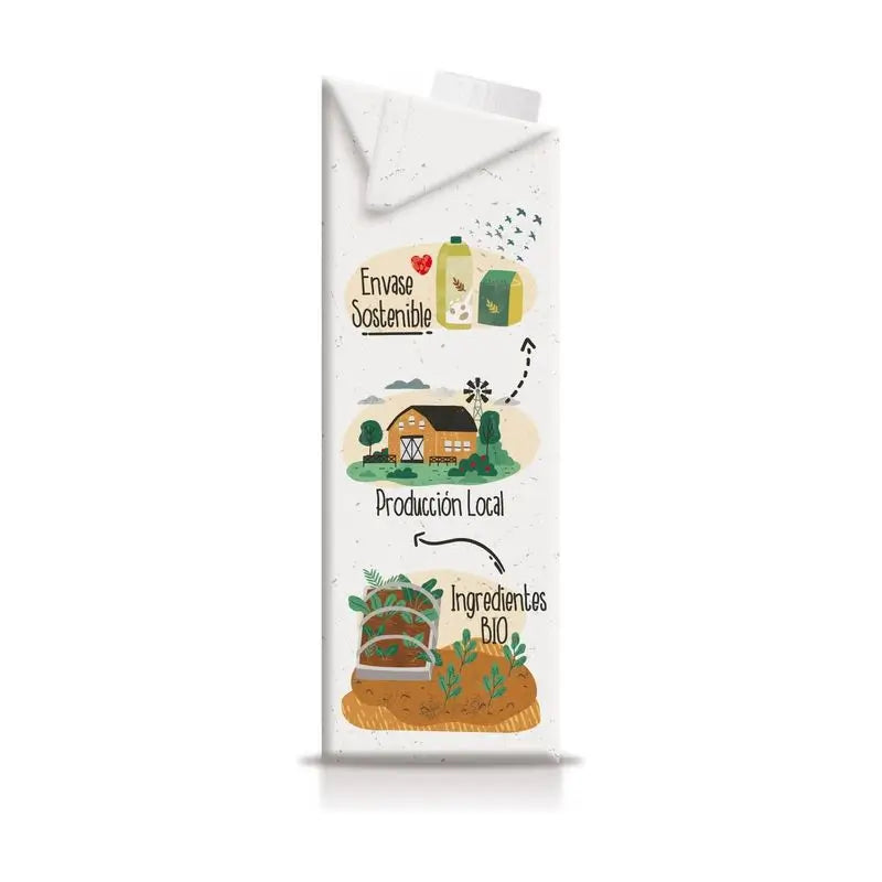 Soria Natural Oatmeal Vegetable Drink Con Alghe-Calcio 1Lt 6Uds.