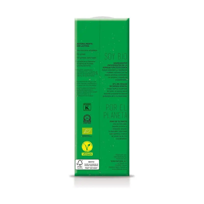 Soria Natural Oatmeal Vegetable Drink Con Alghe-Calcio 1Lt 6Uds.