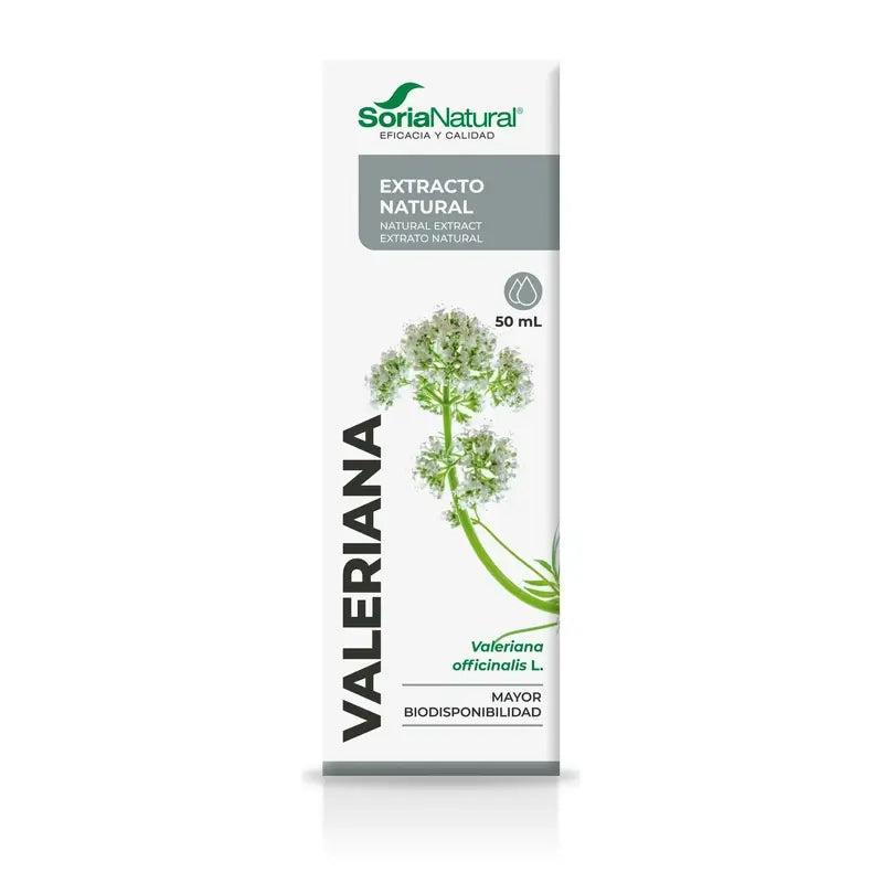 Estratto naturale di valeriana Soria Natural, 50 ml