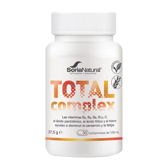 Complesso totale naturale di Soria, 30 compresse da 1250 mg