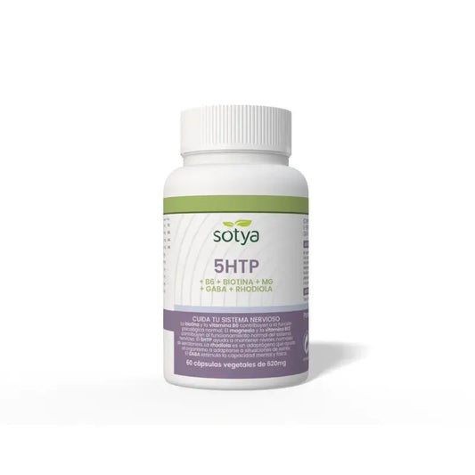 Sotya 5HTP+B6+Biotina+Mg+Gaba+Rodiola 620 mg, 60 Capsule Vegetali