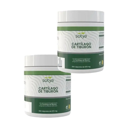Sotya Cartilagine di squalo 870 mg, confezione da 2 x 300 capsule