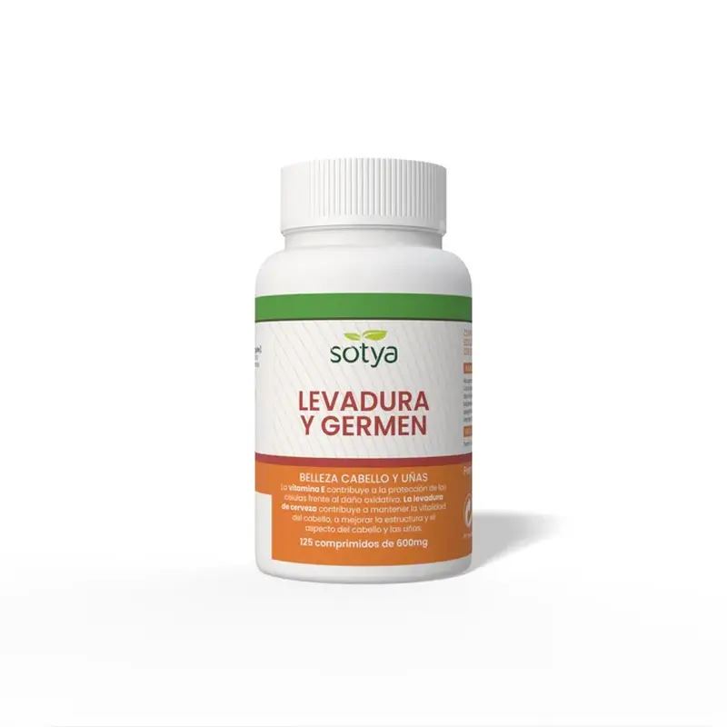 Lievito di birra Sotya + Germe di Grano 125 Compresse
