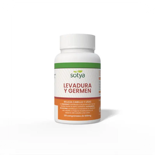Lievito di birra Sotya + Germe di Grano 125 Compresse