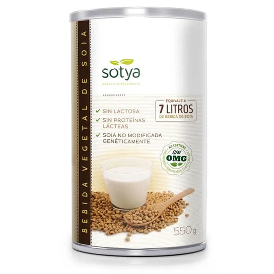 Sotya Sot Estratto di latte di soia in polvere in barattolo, 550 g