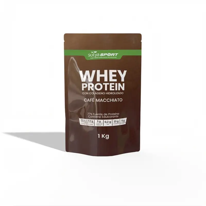 Sotya Proteine del siero del latte Cafe Macchiato Doypack , 1000 grammi