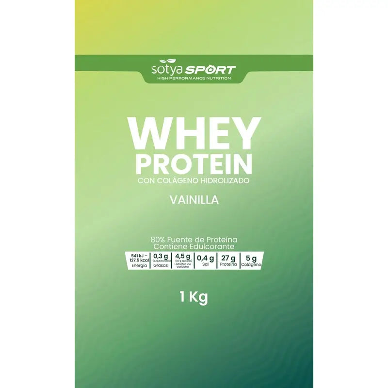 Sotya Proteine Whey Vanilla Doypack , 1000 grammi