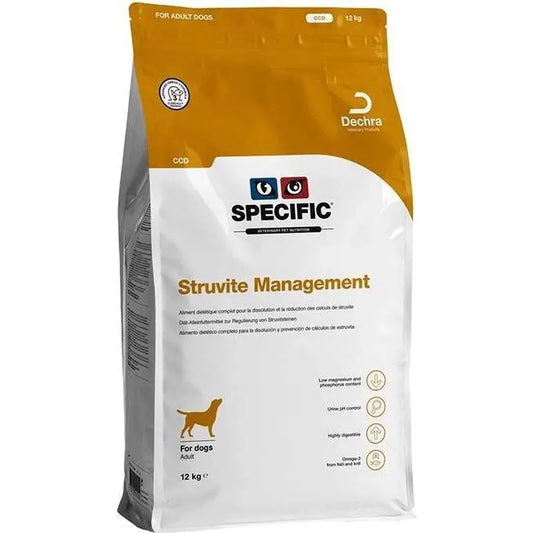 Specific Canine Adult Ccd Struvite Management, 12 kg, cibo per cani