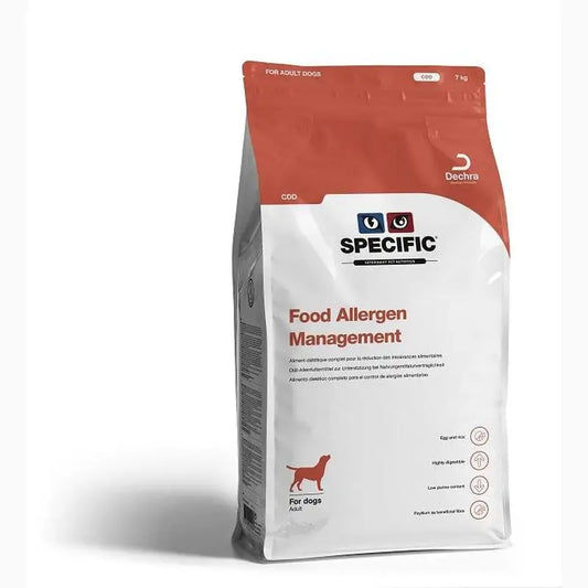 Specific Canine Adult CDD Gestione delle allergie alimentari, 7 kg, cibo per cani