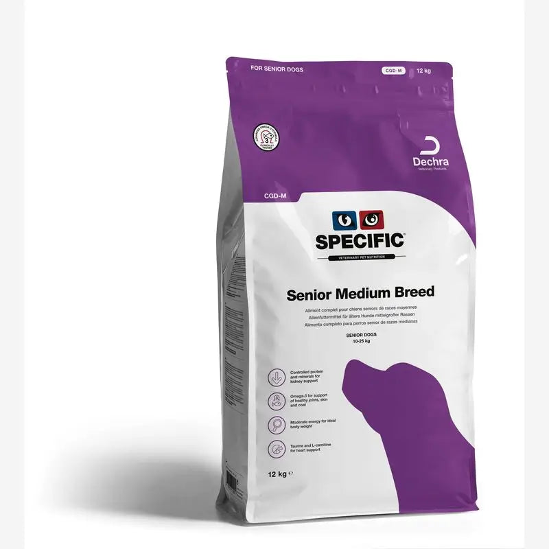 Specific Canine Senior Cgd-M Medium Breed, 12 Kg, cibo per cani