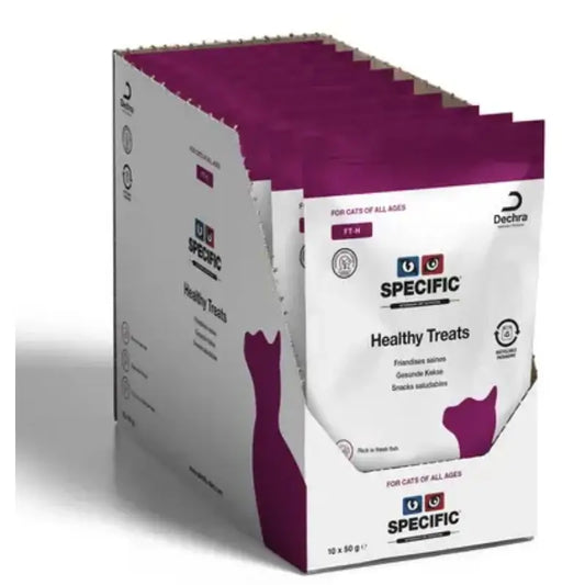 Specific Feline Healthy Treats, 10X50 gr, snack per gatti