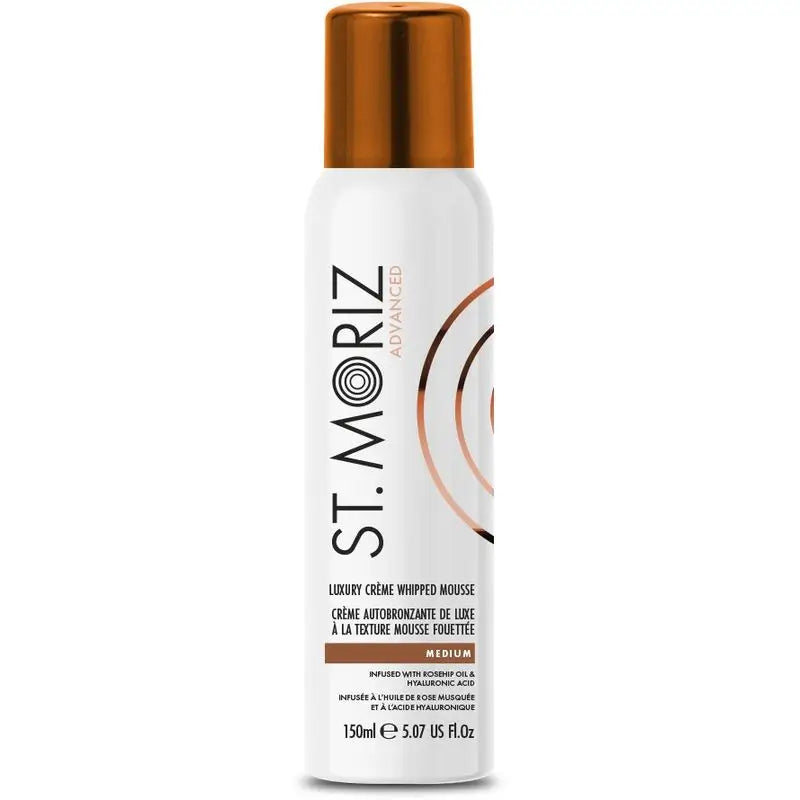 St. Moriz Mousse cremosa di lusso mediamente avanzata, 150 ml