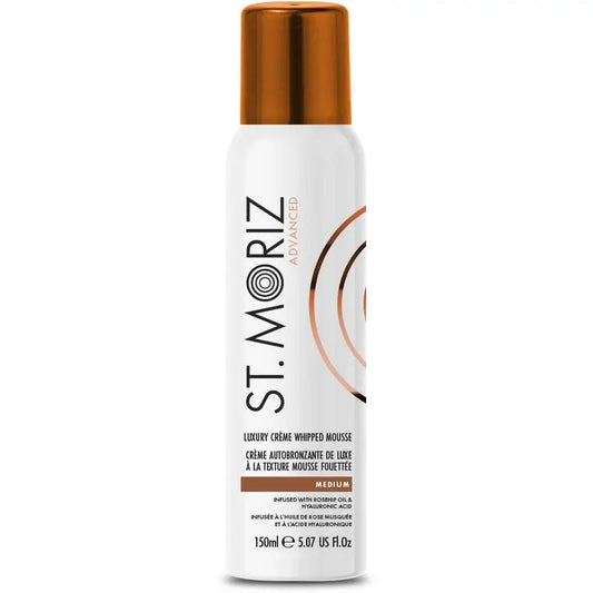 St. Moriz Mousse cremosa di lusso mediamente avanzata, 150 ml