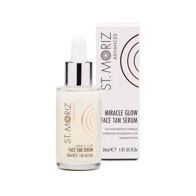 St. Moriz Miracle Glow Advanced Pro Siero Autoabbronzante Viso, 30 ml