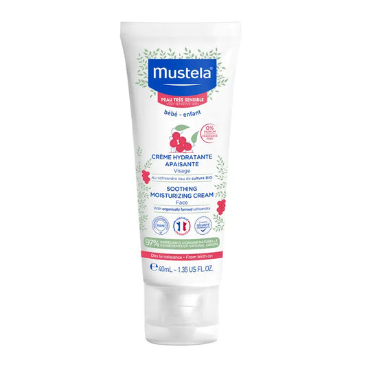 Mustela Moisturising Face Cream with Schisandra Bio, 40 ml