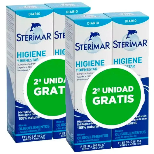 Flacone Sterimar, confezione 2 x 100 ml