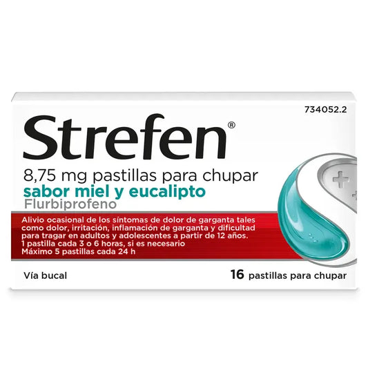 Strefen Miele di Eucalipto, 16 pastiglie