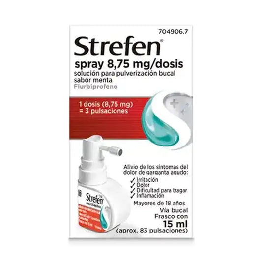 Strefen Spray 8,75 mg per dose 15 ml