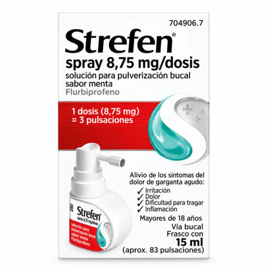 Strefen Spray 8,75 mg per dose 15 ml
