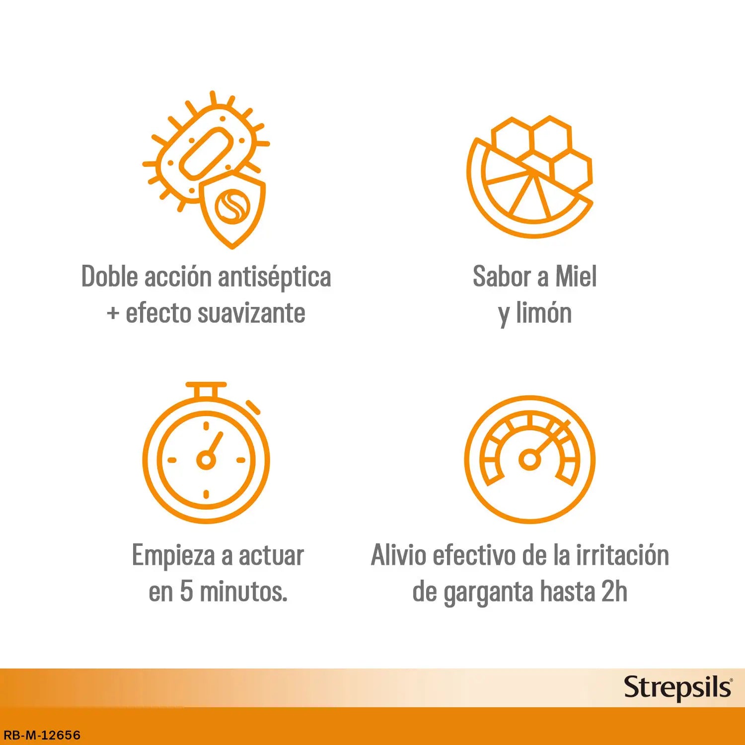 Strepsils Miele e Limone, 24 pastiglie