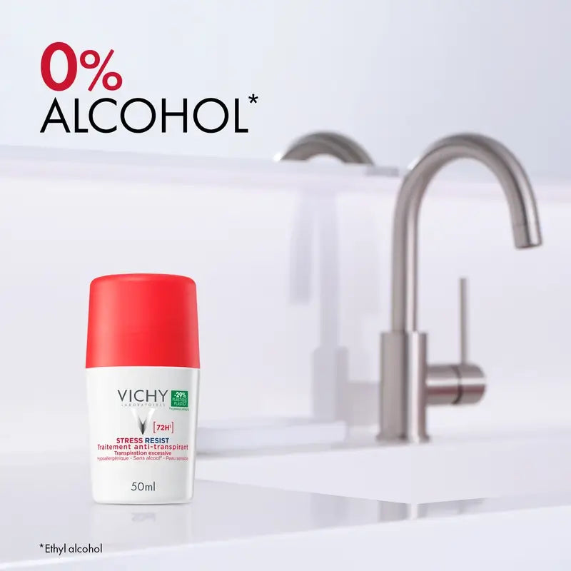 Vichy Stress Resist Deodorante Trattamento Intensivo Antitraspirante 72H Roll-On 50 ml